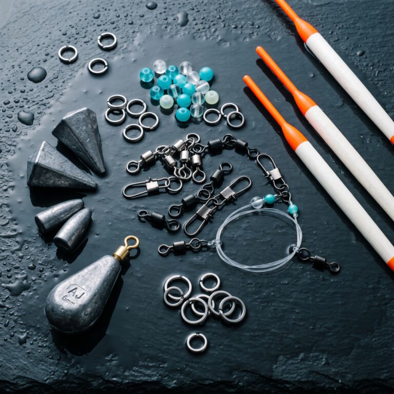 Terminal tackle: swivels, sinkers and floats