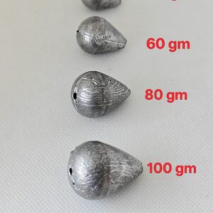 Lead sinkers with hole