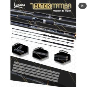 Lucana Black Mamba 8 ft spinning
