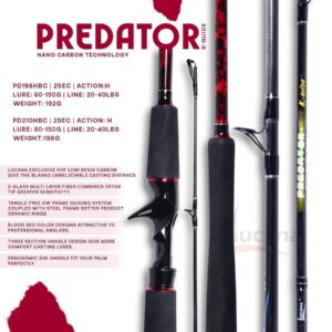 Lucana Predator bc rod 7 ft