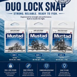 Mustad Duo lock snap