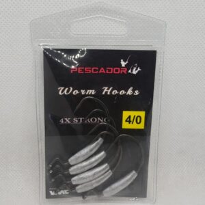 Pescador Worm hook 4/0