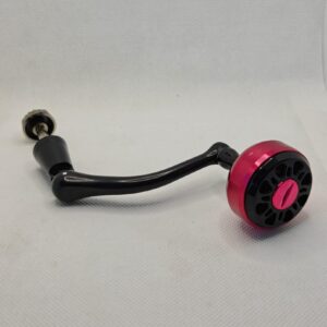 Reel handle with screw