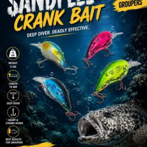 Sandflee crank bait