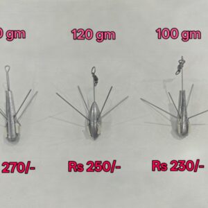 Spider sinkers with swivel