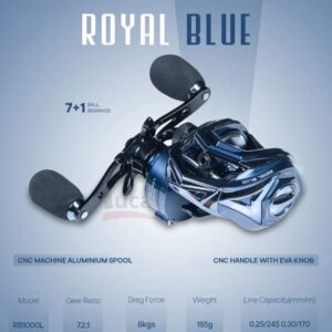 Teban Royal Blue BC reel