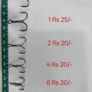 Treble hooks